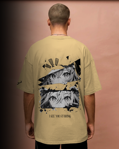 Staring - Oversized Tee