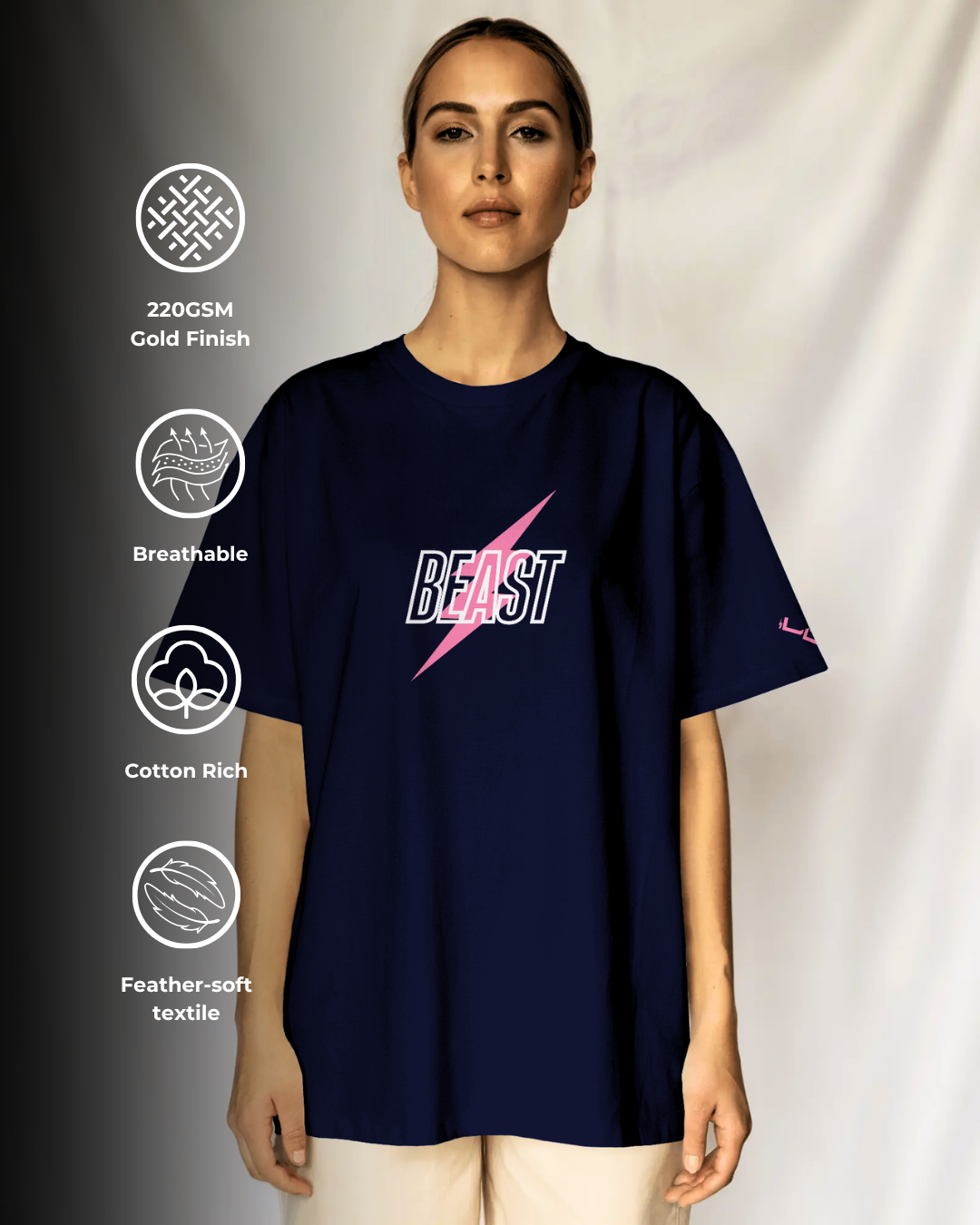 Untameable Beast - Oversized Tee