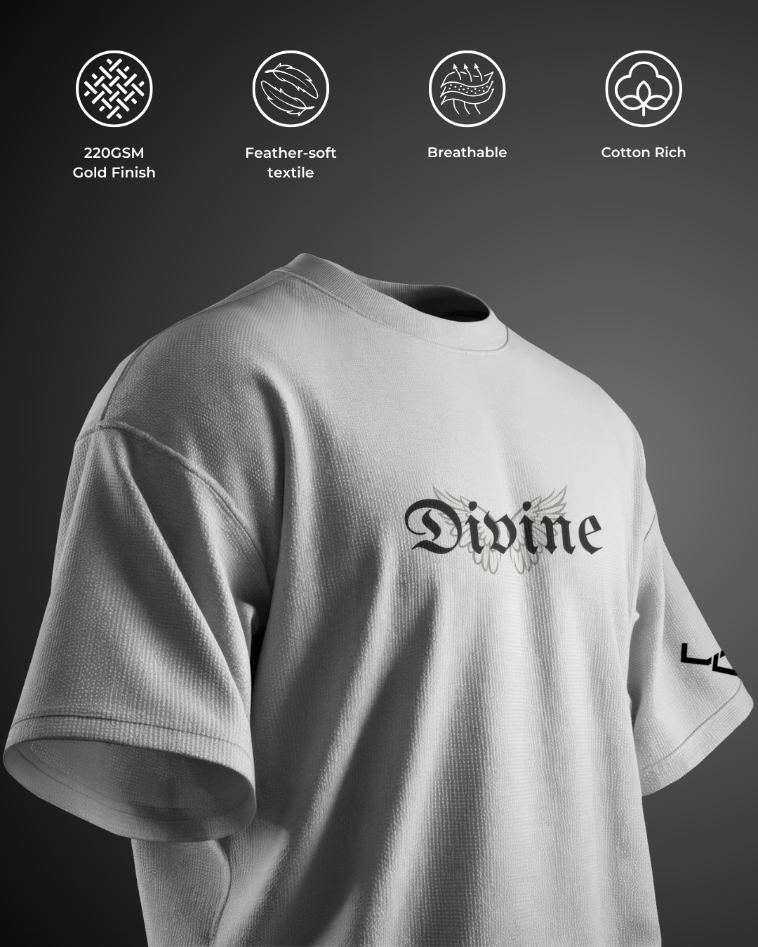 Divine Beauty - Oversized Tee
