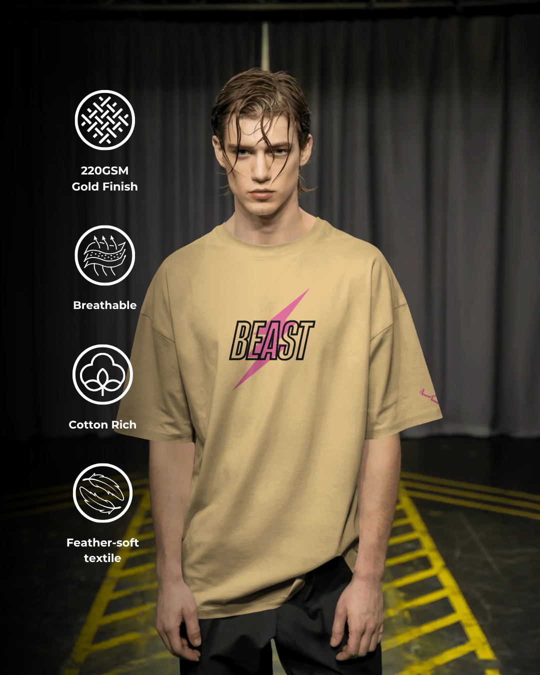 Untameable Beast - Oversized Tee