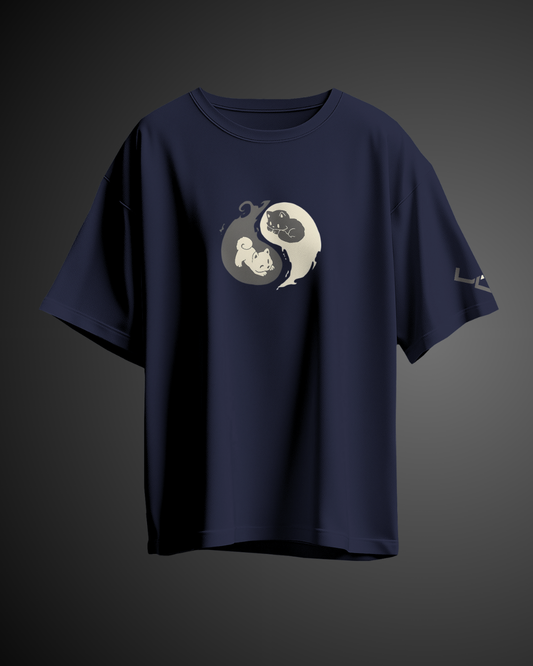 Yin Yang - Oversized Tee