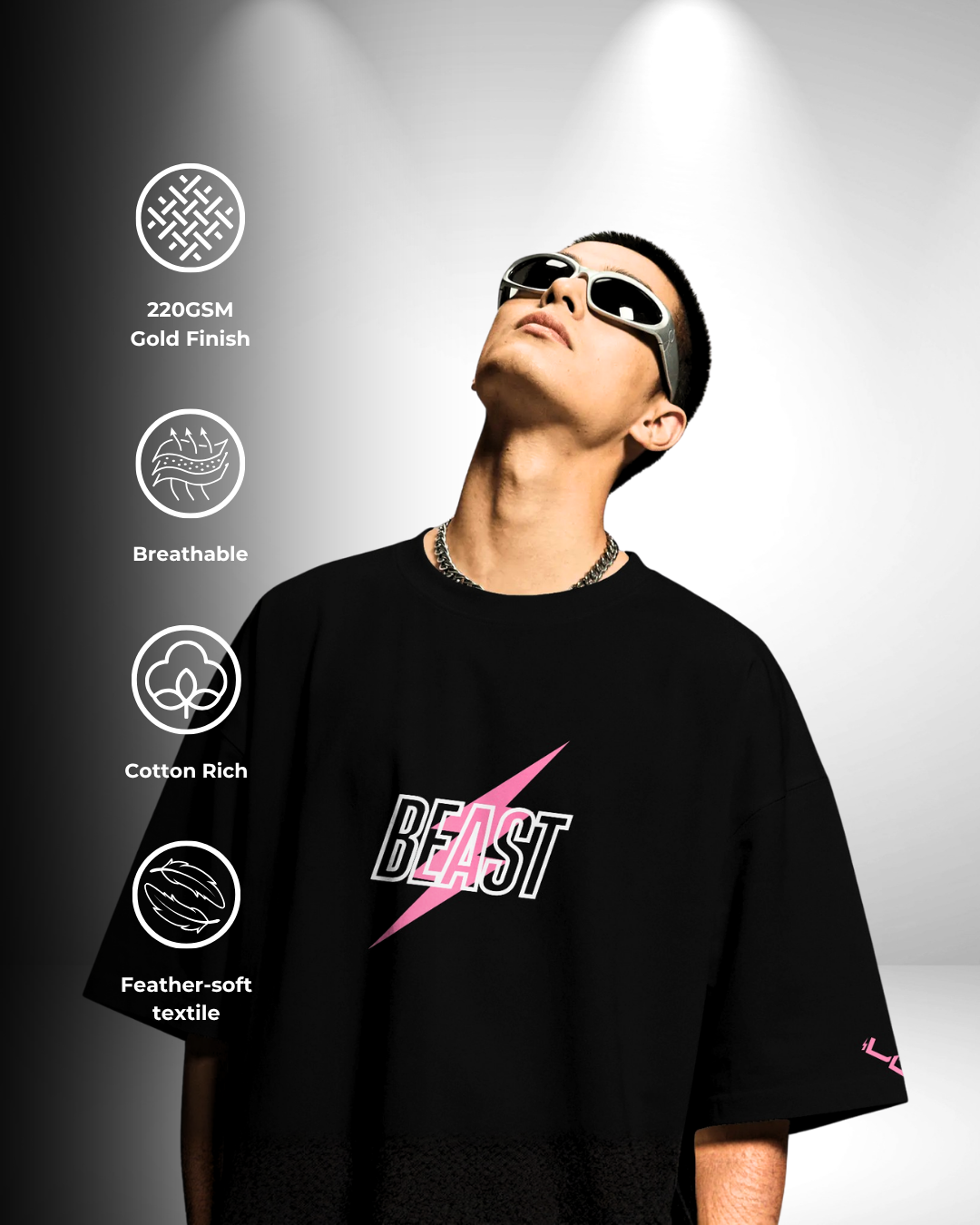 Untameable Beast - Oversized Tee