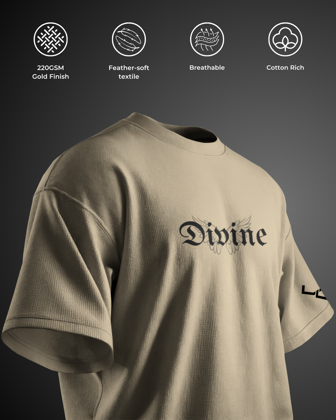 Divine Beauty - Oversized Tee