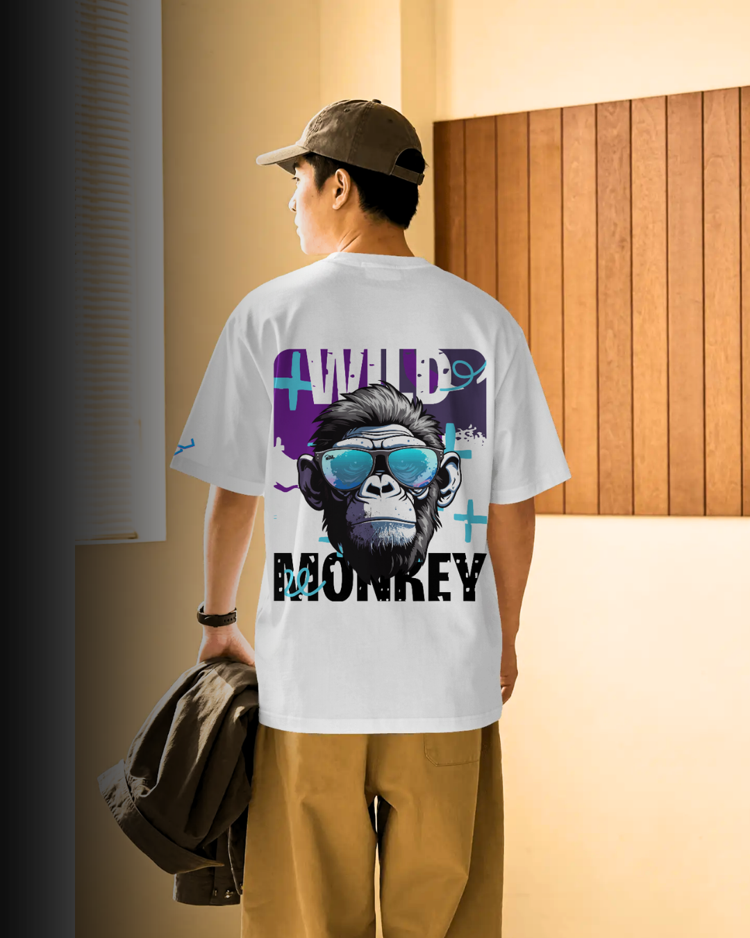 Wild Monkey - Oversized Tee