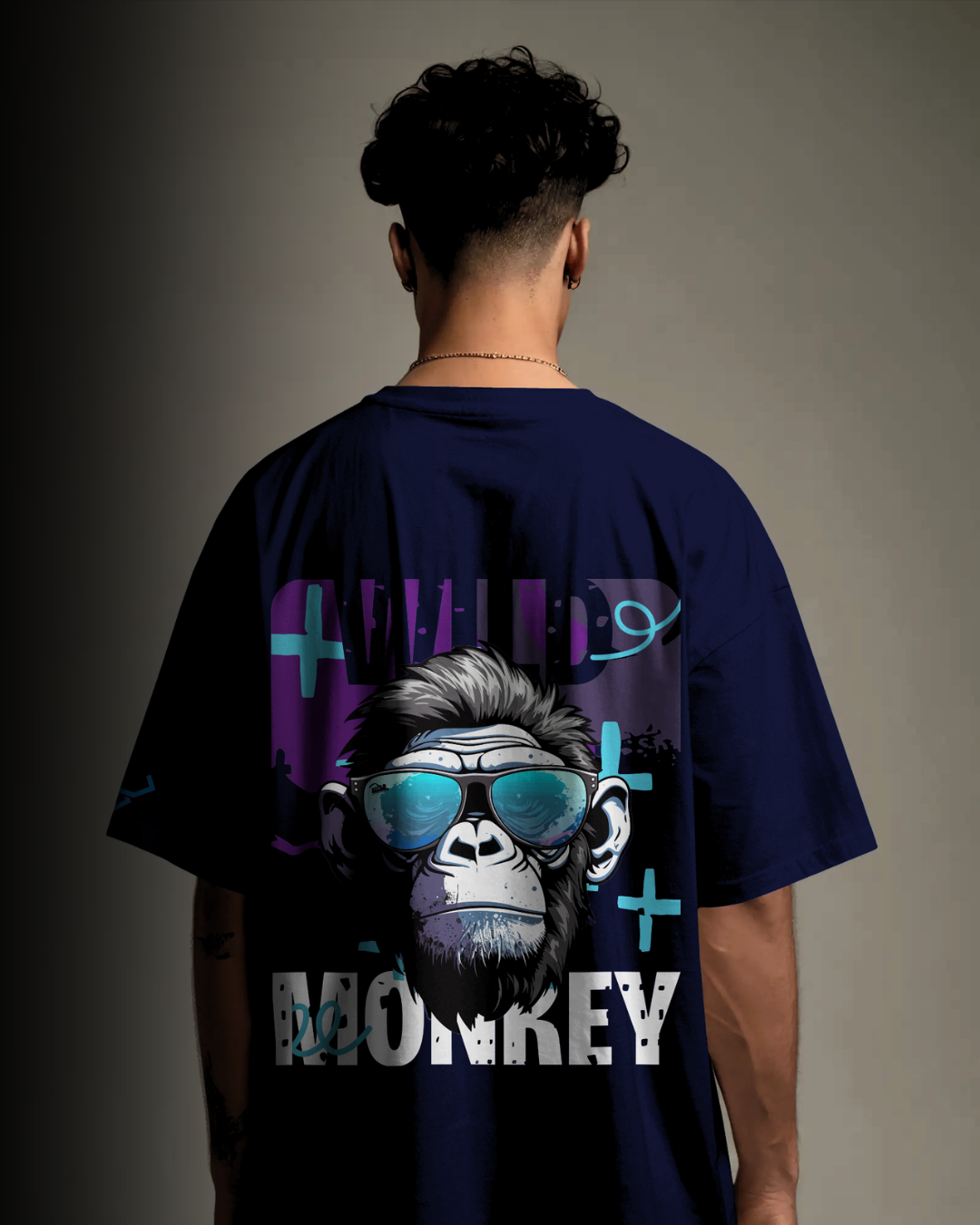 Wild Monkey - Oversized Tee