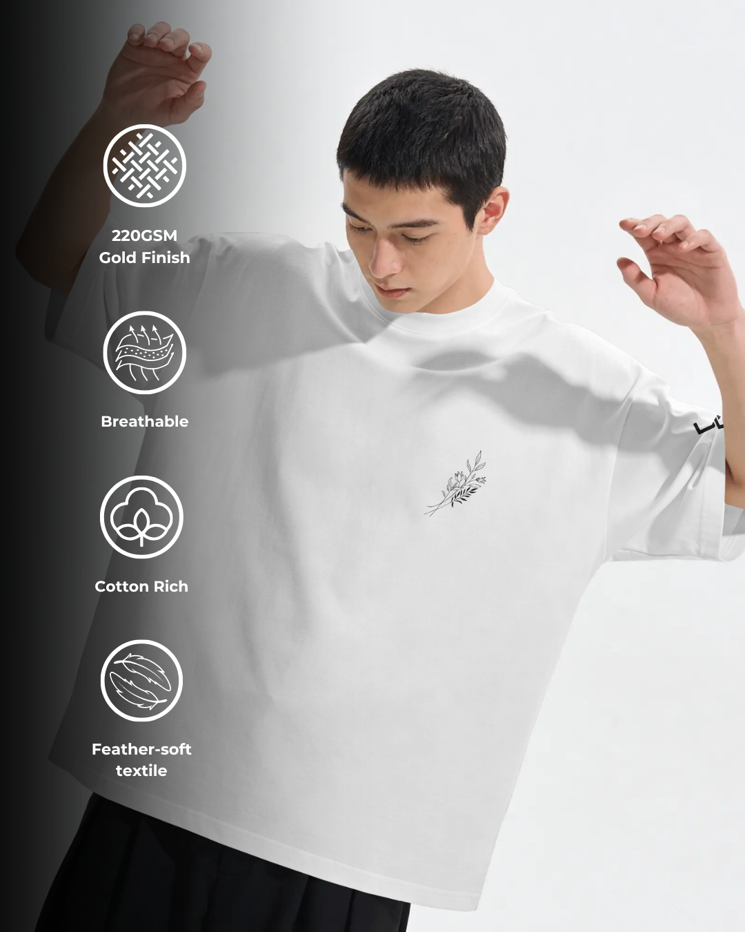 Wither and Bloom - Oversized Tee