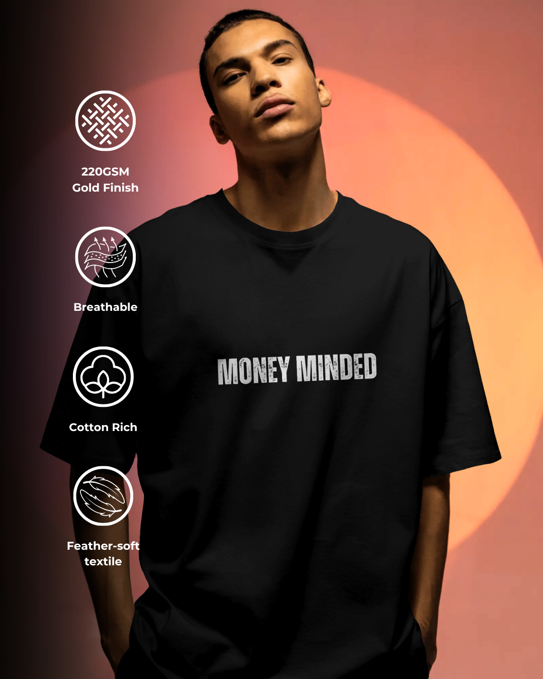 Money Over Everything - Oversized Tee