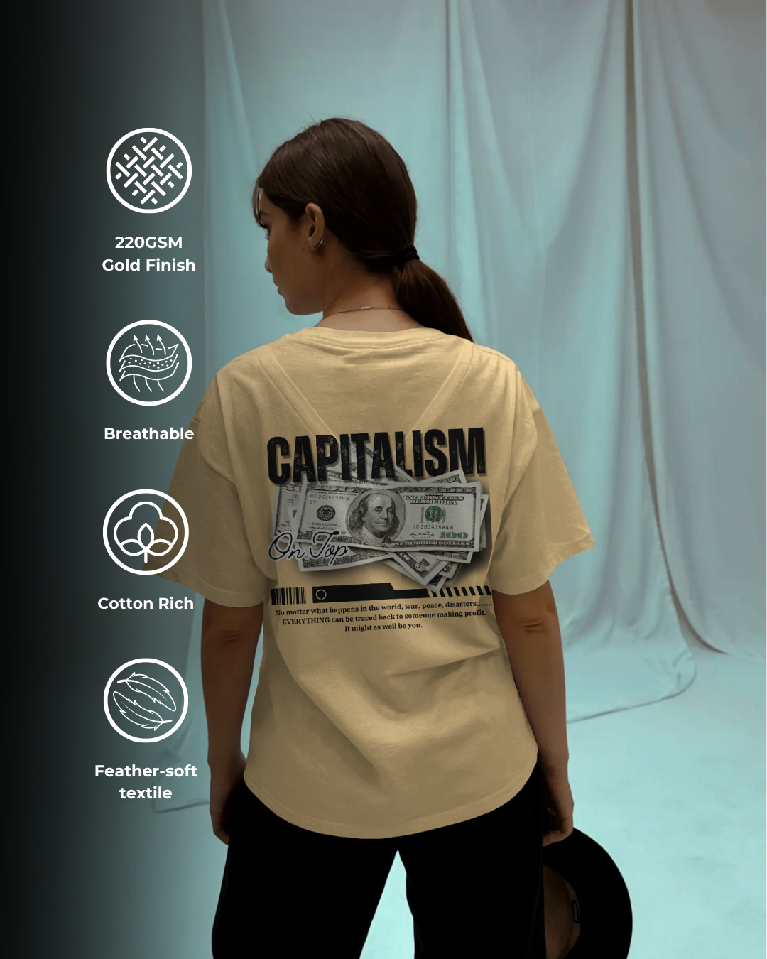 Money Over Everything - Oversized Tee