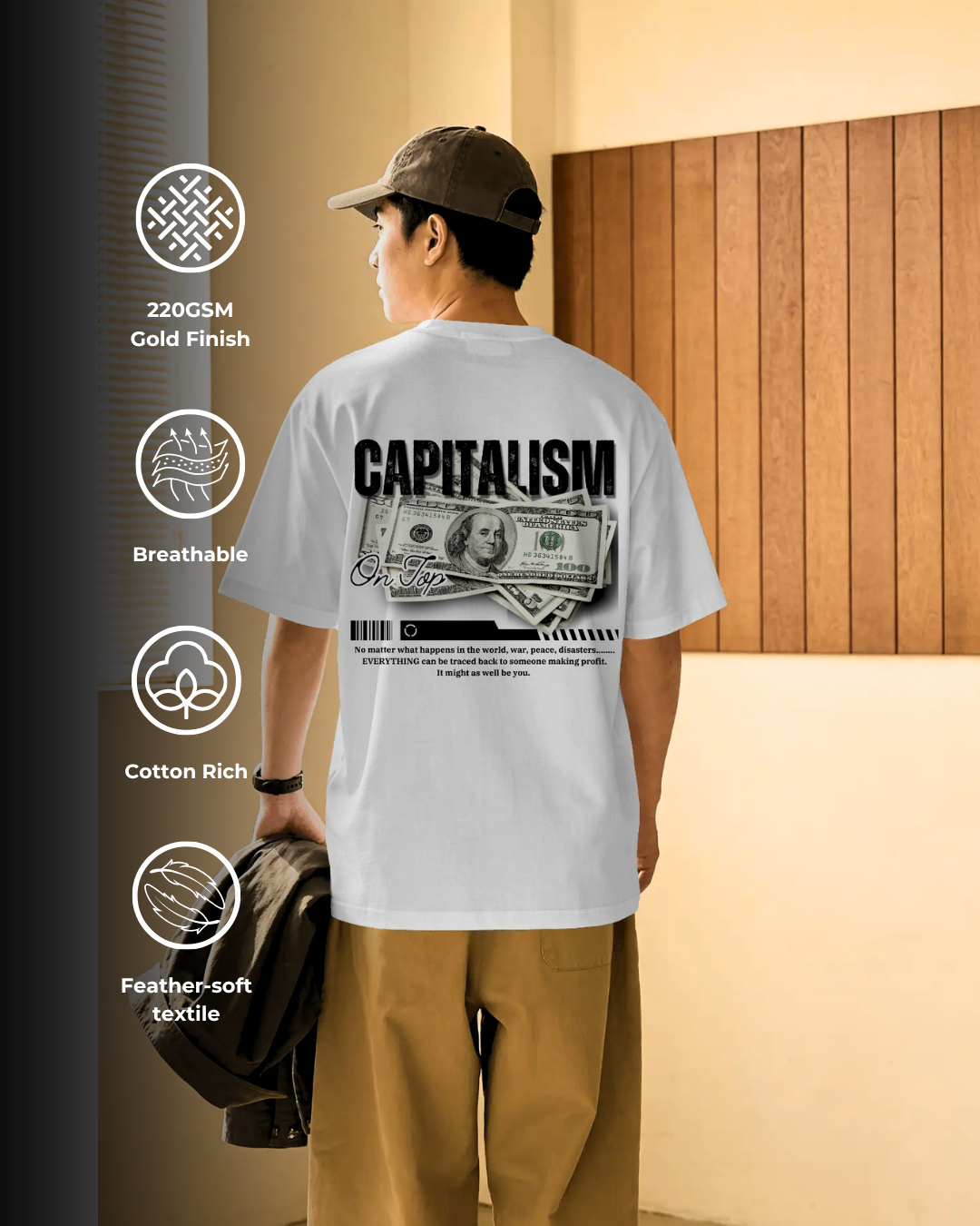 Money Over Everything - Oversized Tee