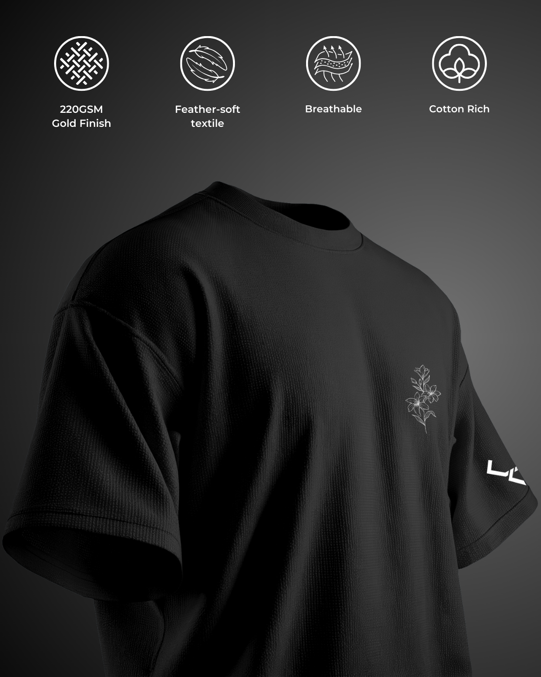 Wither and Bloom - Oversized Tee