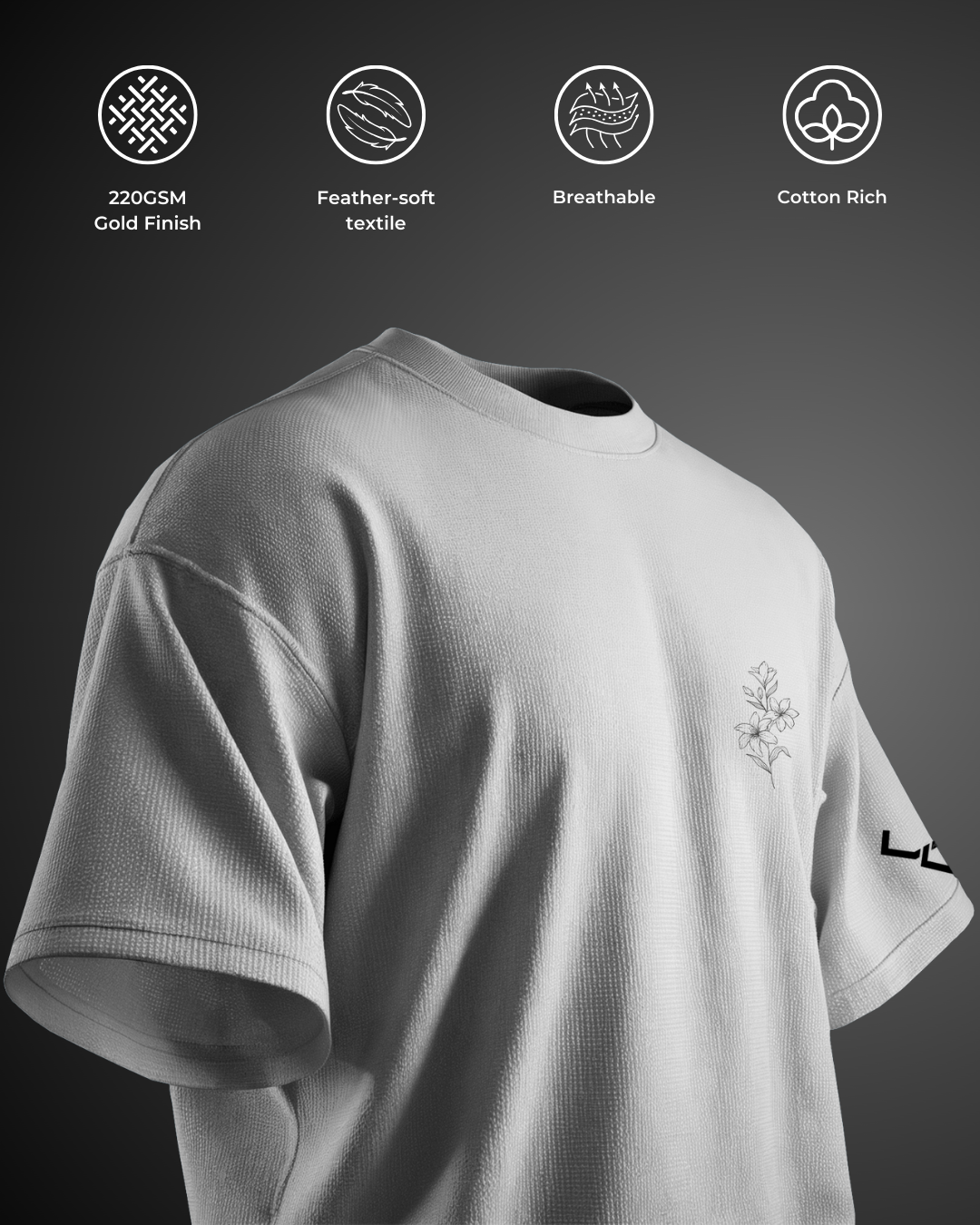 Wither and Bloom - Oversized Tee