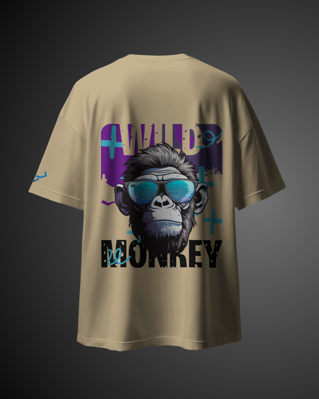 Wild Monkey - Oversized Tee