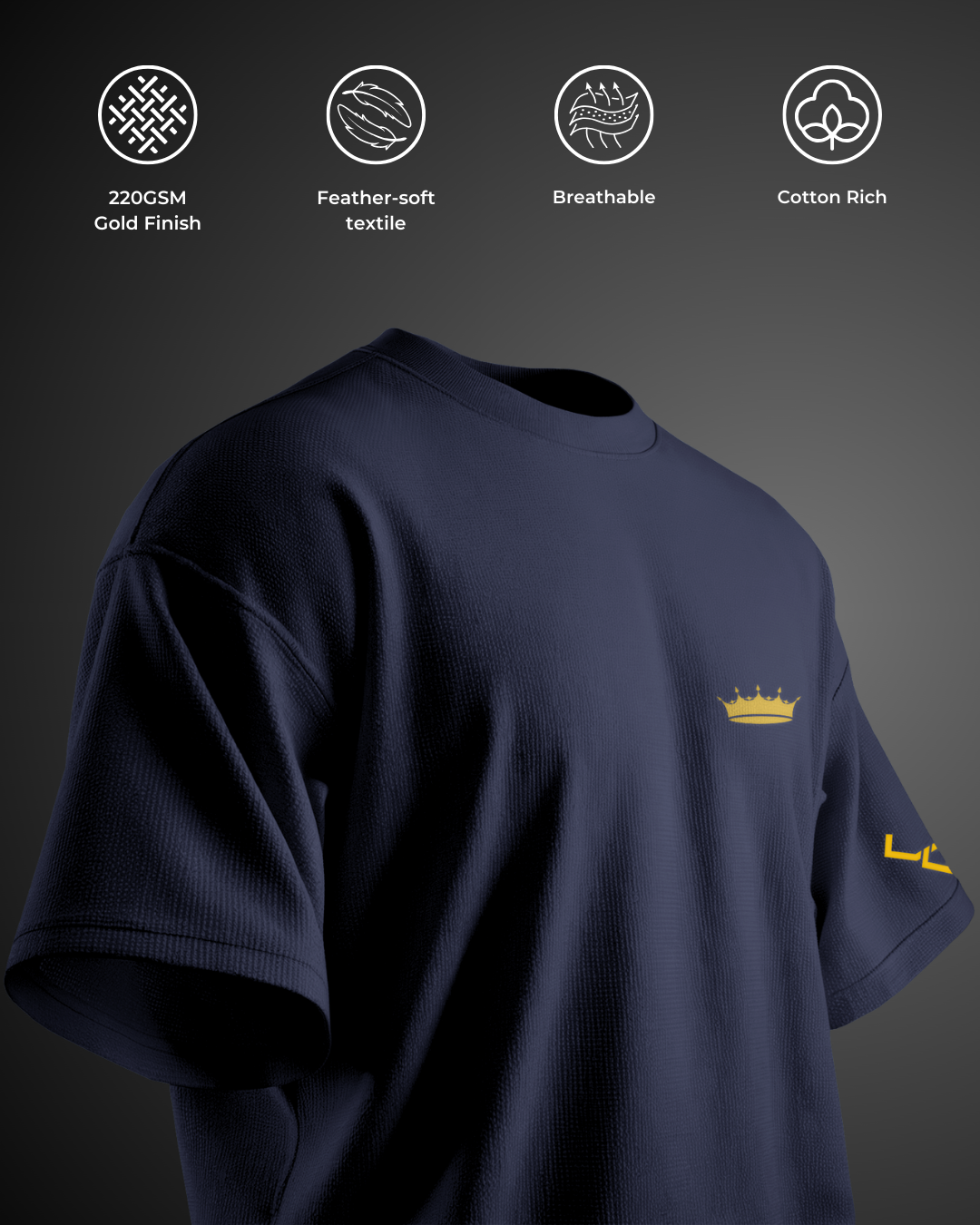 Kingslayer - Oversized Tee – Muzan Apparels