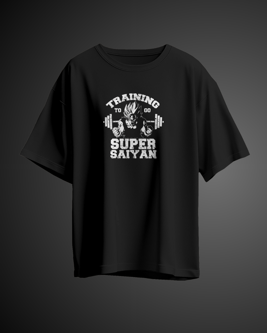 Saiyan Split - Oversized Tee