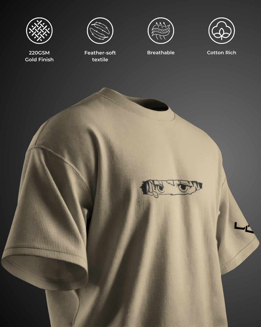 Staring - Oversized Tee