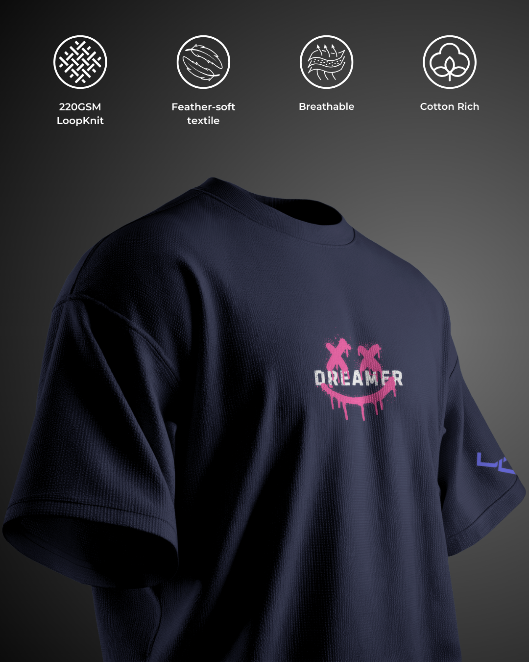Dreamer - Oversized Tee