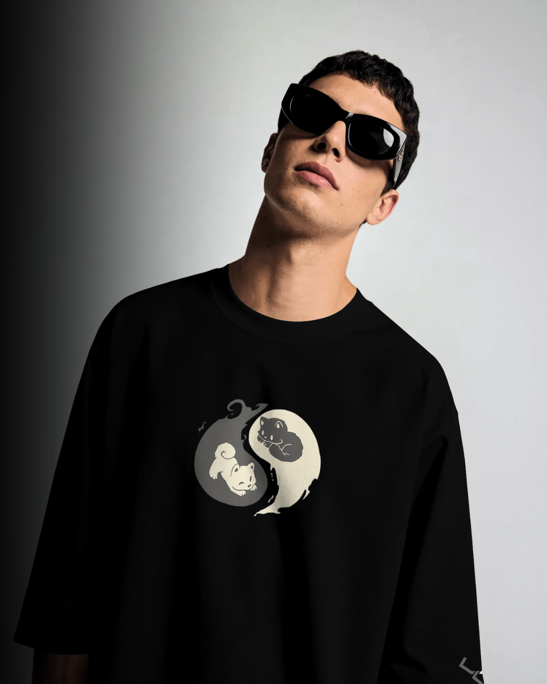 Yin Yang - Oversized Tee