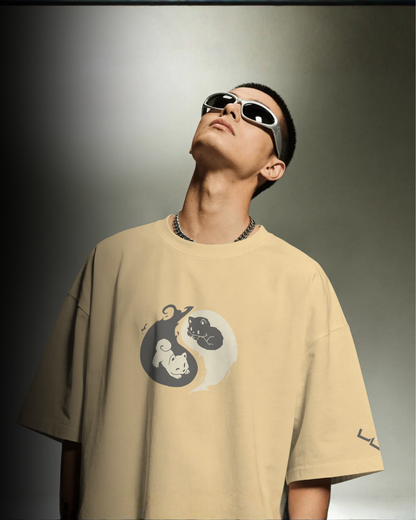 Yin Yang - Oversized Tee